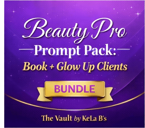 Beauty Pro Prompt Pack Bundle: Power + Premium