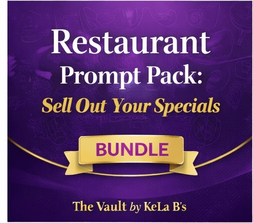 Restaurant Prompt Pack Bundle: Power + Premium
